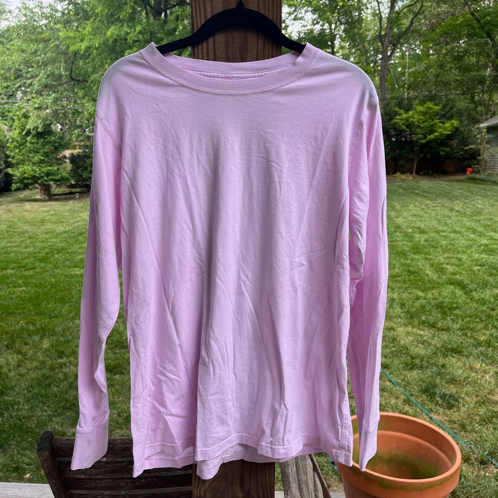 lululemon athletica Pale Pink Long Sleeve Crew